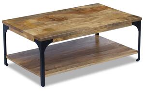 Konferenčný stolík z mangového dreva, 100x60x38 cm