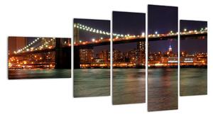 Svetelný most - obraz (Obraz 110x60cm)