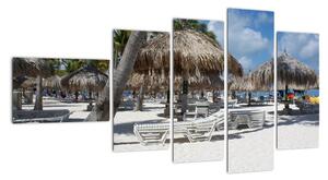 Plážový rezort - obrazy (Obraz 110x60cm)