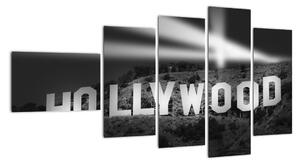Nápis Hollywood - obraz (Obraz 110x60cm)