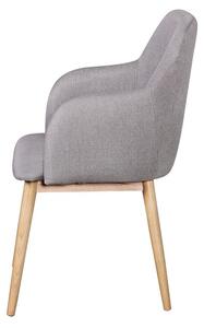 Wohnling Jedálenská stolička v škandinávskom štýle (svetlosivá) (100235621)