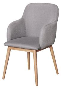 Wohnling Jedálenská stolička v škandinávskom štýle (svetlosivá) (100235621)