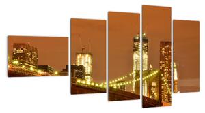 Brooklyn Bridge - obraz (Obraz 110x60cm)