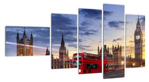 Londýn - moderný obraz (Obraz 110x60cm)