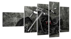 Obrázok motorky - moderný obraz (Obraz 110x60cm)