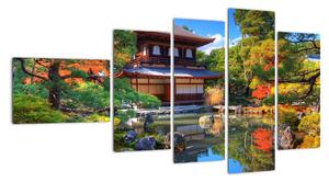 Japonská záhrada - obraz (Obraz 110x60cm)