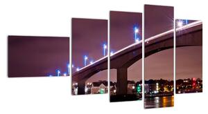 Nočná most - obraz (Obraz 110x60cm)