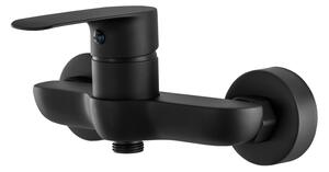 Gamma Pico, nástenná sprchová batéria 150mm, čierna matná, GMA-BPON-BK