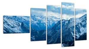 Panoráma hôr v zime - obraz (Obraz 110x60cm)