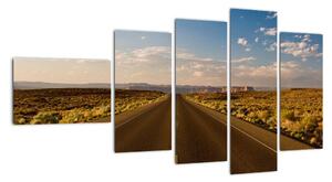 Panorama cesty - obraz (Obraz 110x60cm)