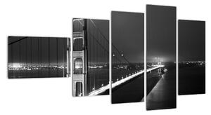 Most cez rieku - obraz (Obraz 110x60cm)