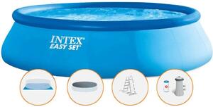 INTEX Bazén kruhový Easy Set sada s príslušenstvom 457x107 cm
