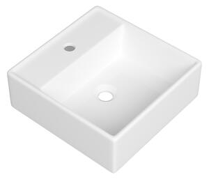 Gamma Gina, umývadlo na dosku 415x380x147 mm, biela lesklá, GMA-UC-GINA