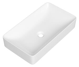 Gamma Sawa, umývadlo na dosku 620x355x115 mm, biela lesklá, GMA-UC-SAWA