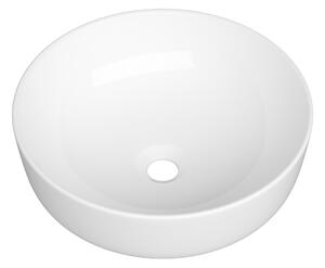 Gamma Bona, umývadlo na dosku 417x417x135 mm, biela lesklá, GMA-UC-BONA