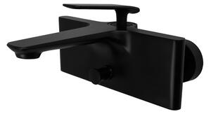 Gamma York, nástenná vaňová batéria 150mm, čierna matná, GMA-BYKW-BK