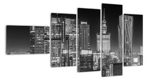 Nočné New York, obrazy (Obraz 110x60cm)