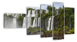 Panorama vodopádov - obrazy (Obraz 110x60cm)