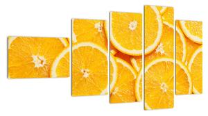 Plátky pomarančov - obraz (Obraz 110x60cm)
