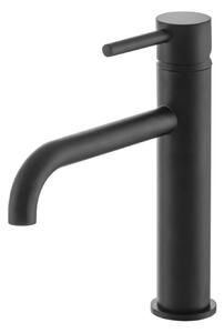 Gamma Roy, umývadlová batéria h-220, čierna matná, GMA-BRYU-BK