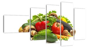 Zmes zeleniny, obraz (Obraz 110x60cm)