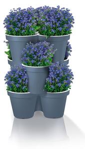 PARKSIDE® Súprava kvetináčov, 3-dielna (pastelová modrá) (100345549)