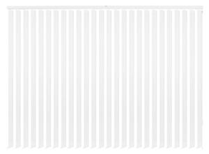 Vertikálne látkové rolety, biele, 120x180 cm