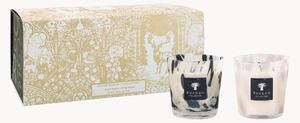 Vonné sviečky White Pearls & Black Pearls (Orchid & Grapefruit), 2 ks