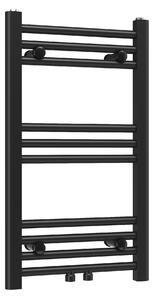 Gamma Erga Simple, vykurovacie teleso 700x300 mm, 193 W, čierna, ERG-LAV-SIMP-7030-BK