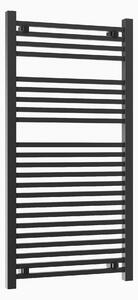 Gamma Erga Proper, vykurovacie teleso 1200x600 mm, 826W, čierna, ERG-LAV-PROP-12060-BK
