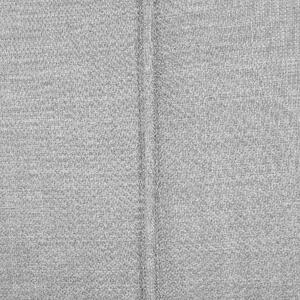 Posteľ sivá látková čalúnená 160 x 200 cm s lamelovým roštom čalúnené čelo postele moderná