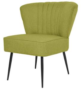 Kokteilová stolička, zelená, látka
