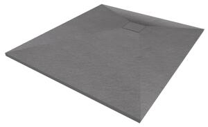 Gamma Erga Oldaf, SMC obdĺžniková sprchová vanička 100 x 80 cm, šedá matná, ERG-GMA-OL-80100G