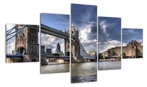 Moderný obraz mesta - Londýn (Obraz 125x70cm)