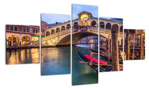 Obraz na stenu - most v Benátkach (Obraz 125x70cm)