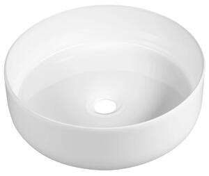 Sapho Sapho, FIASTRA keramické umývadlo na dosku, priemer 40cm, biela, FT801