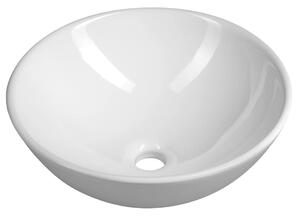 Aqualine Aqualine, Keramické umývadlo na dosku, priemer 40cm, biela, 40155
