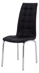 Jedálenská stolička čierna PRIMA II