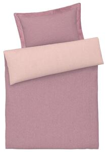 LIVARNO home Džersejová posteľná bielizeň, 140 x 200 cm, (ružovofialová) (100336653)