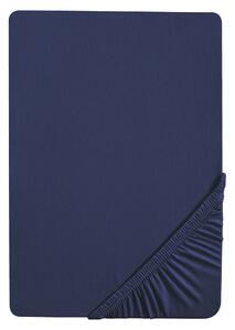 Biberna Napínacia plachta (140 – 160 x 200 cm, námornícka modrá) (100226989)