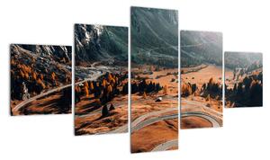 Obraz horské cesty (Obraz 125x70cm)