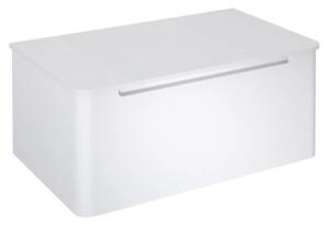 Sapho Sapho, KERALA umývadlová skrinka 80x35x47,5cm, 1x zásuvka, biela lesk, KR080-3030