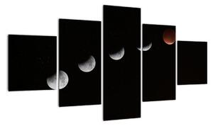 Fáza mesiaca - obraz (Obraz 125x70cm)