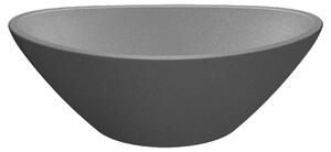 Laveo Vela, granitové umývadlo na dosku 340x200x130 mm, šedá, LAV-VGV1510T