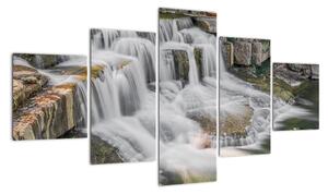 Obraz vodopádov (Obraz 125x70cm)