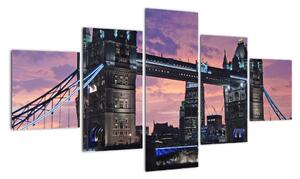 Obraz s Tower Bridge (Obraz 125x70cm)