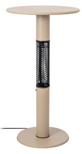 Stolný ohrievač Flamara, béžový, výška 110 cm, IP55 – Lucande Lucande, Flamara, Béžová, Hliník, Moderný