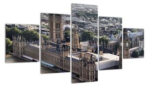 Britský parlament, obraz (Obraz 125x70cm)