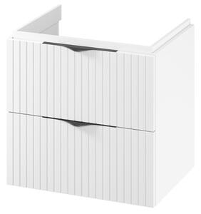 Cersanit Tirso, závesná skrinka pod umývadlo 594x447x572 mm, biela matná, S1015-007