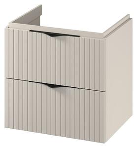 Cersanit Tirso, závesná skrinka pod umývadlo 594x447x572 mm, béžová matná, S1015-005
